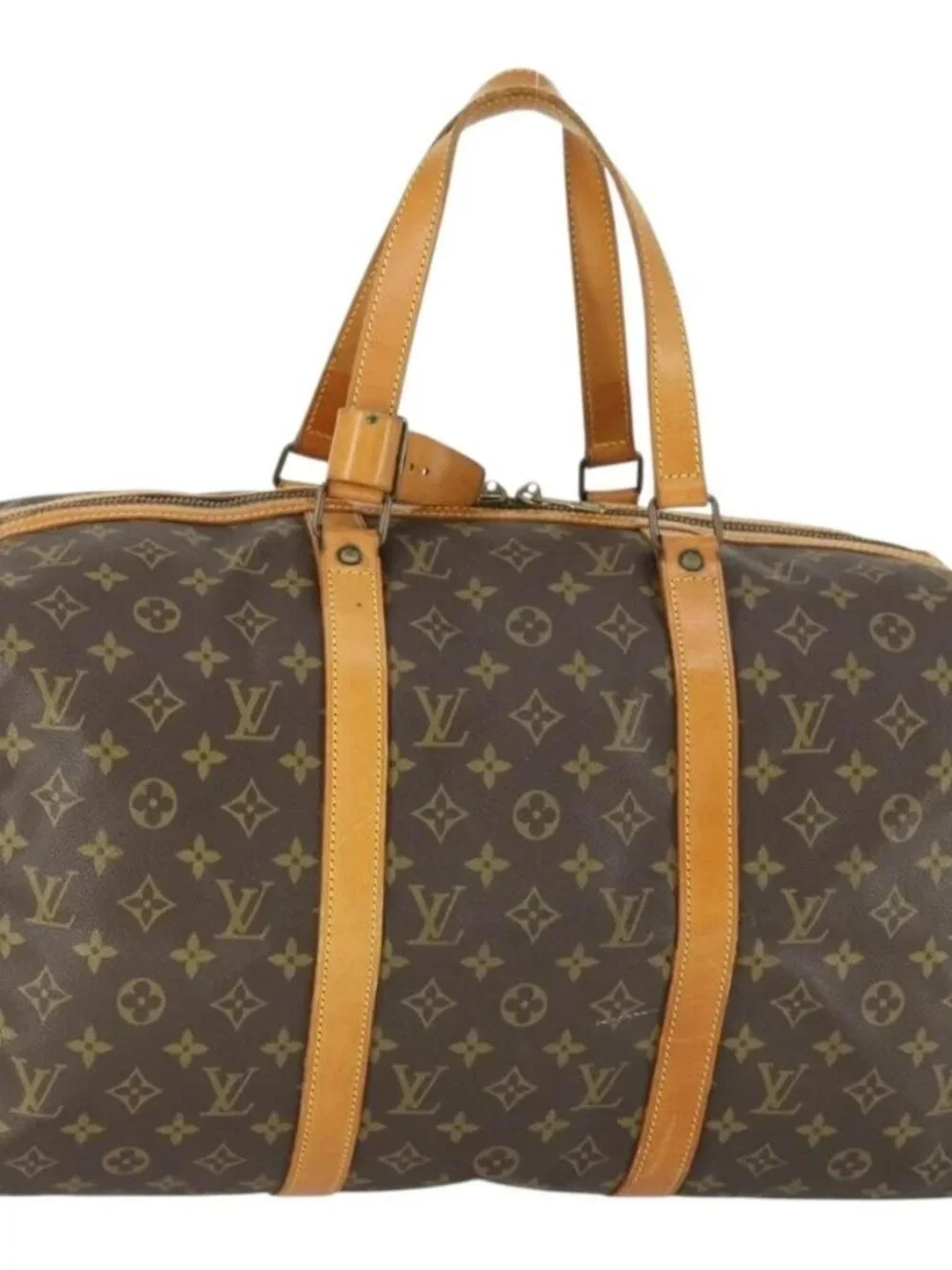 LOUIS VUITTON Monogram Sac Souple 45 Boston Bag M41624 LV Auth 171403